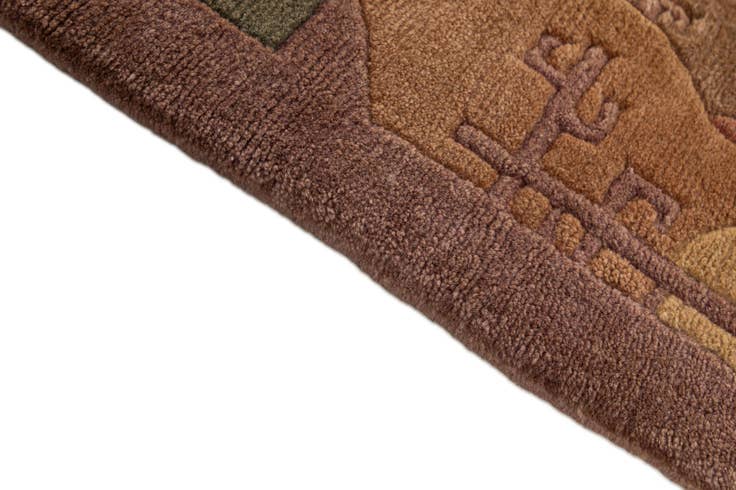 Detail image of 8' 2 x 10' 11 Hand Knotted Tibet Wool Rug