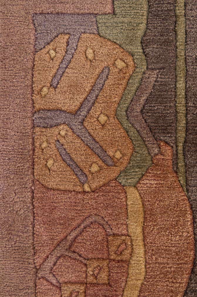 8' 2 x 10' 11 Hand Knotted Tibet Wool Rug