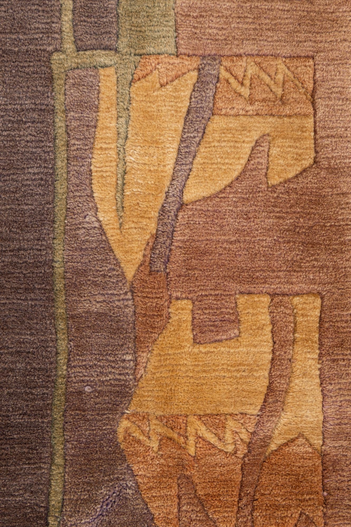 8' 2 x 10' 11 Hand Knotted Tibet Wool Rug