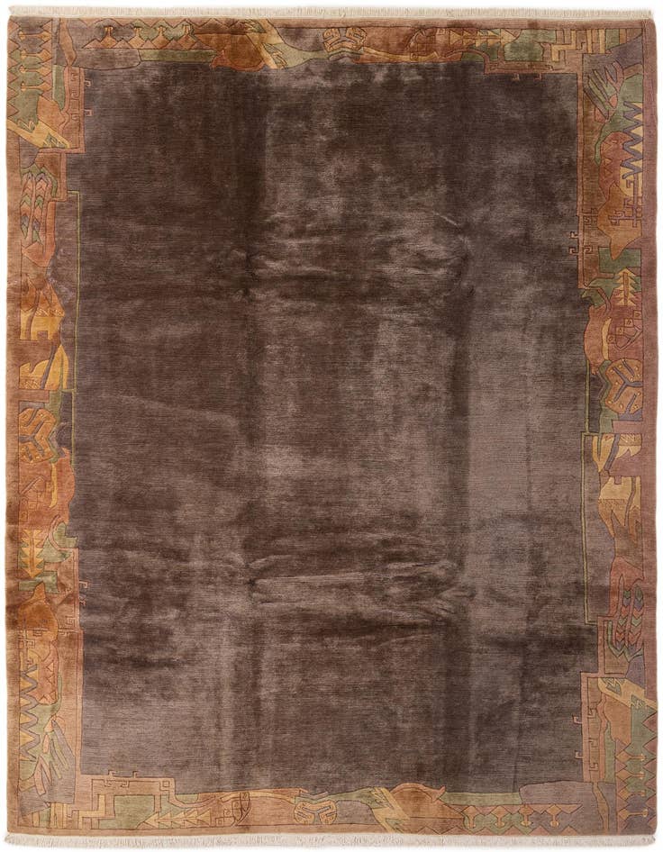 Detail image of 8' 2 x 10' 11 Hand Knotted Tibet Wool Rug