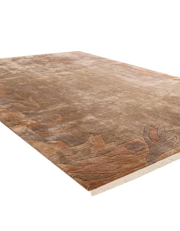 Detail image of 8' 2 x 11' 5  Hand Knotted Tibet Wool Rug