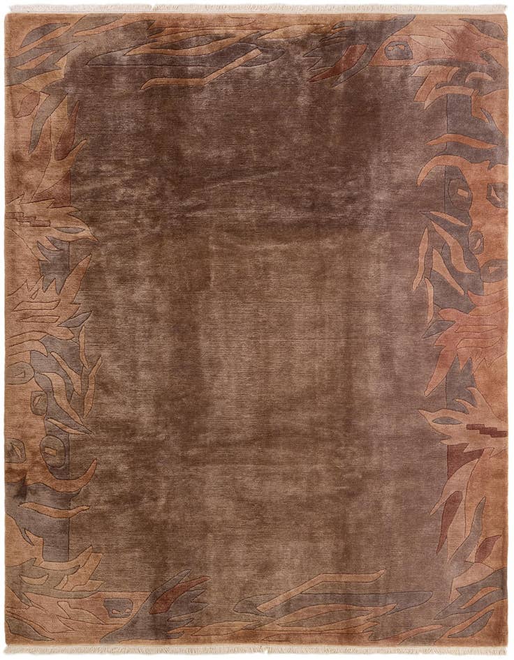Detail image of 8' 2 x 11' 5 Hand Knotted Tibet Wool Rug
