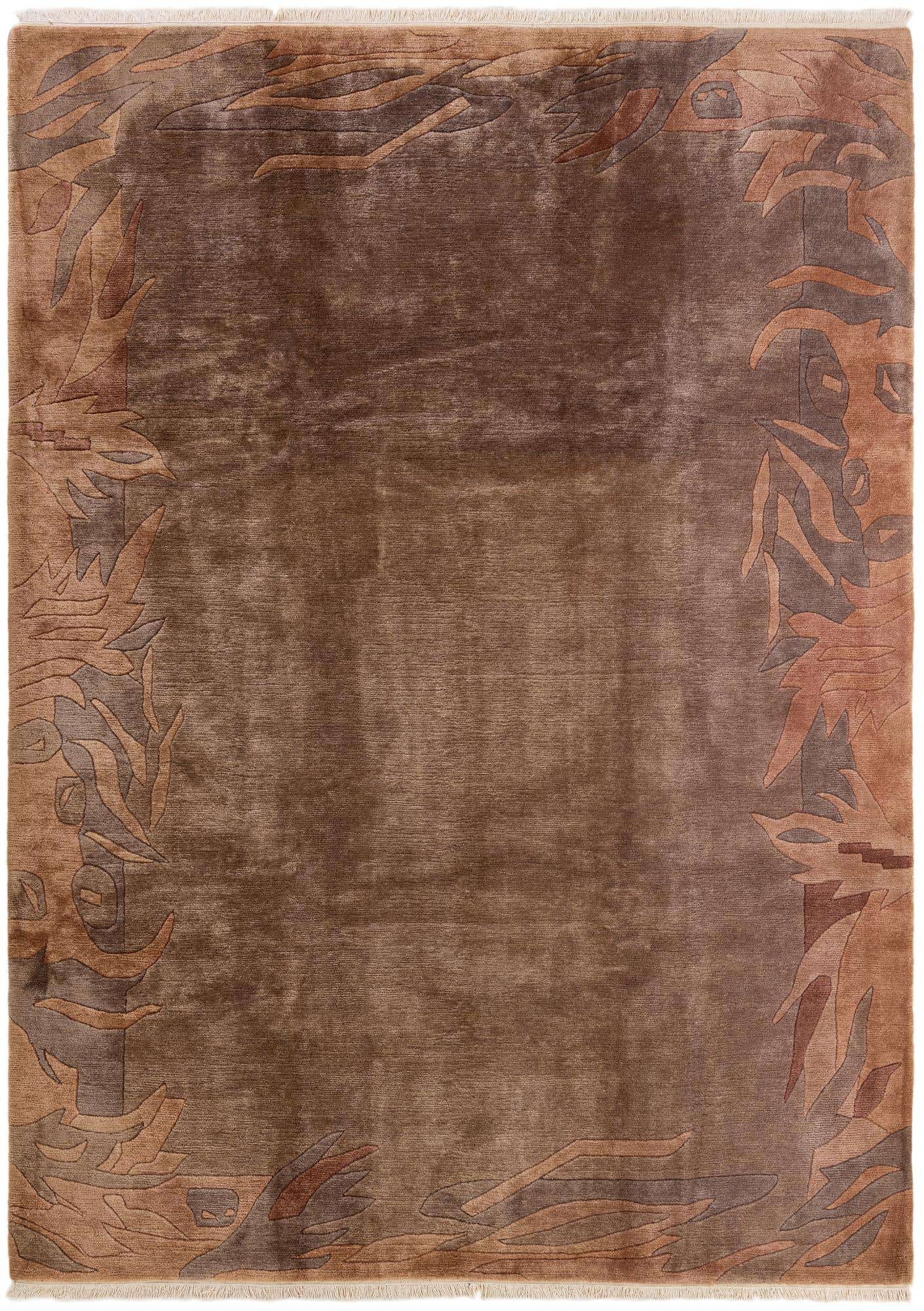 8' 2 x 11' 5 Hand Knotted Tibet Wool Rug