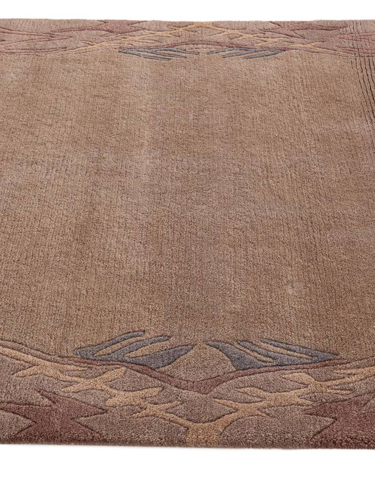 Detail image of 4' 1 x 5' 10  Hand Knotted Tibet Wool Rug