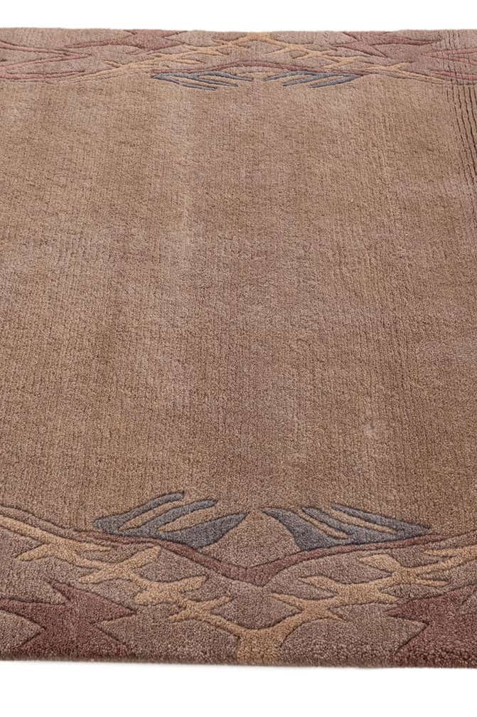 4' 1 x 5' 10 Hand Knotted Tibet Wool Rug