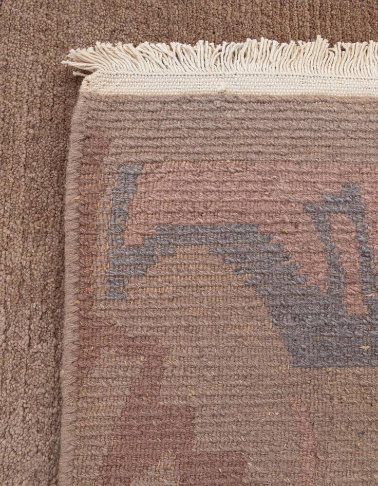 Detail image of 4' 1 x 5' 10  Hand Knotted Tibet Wool Rug