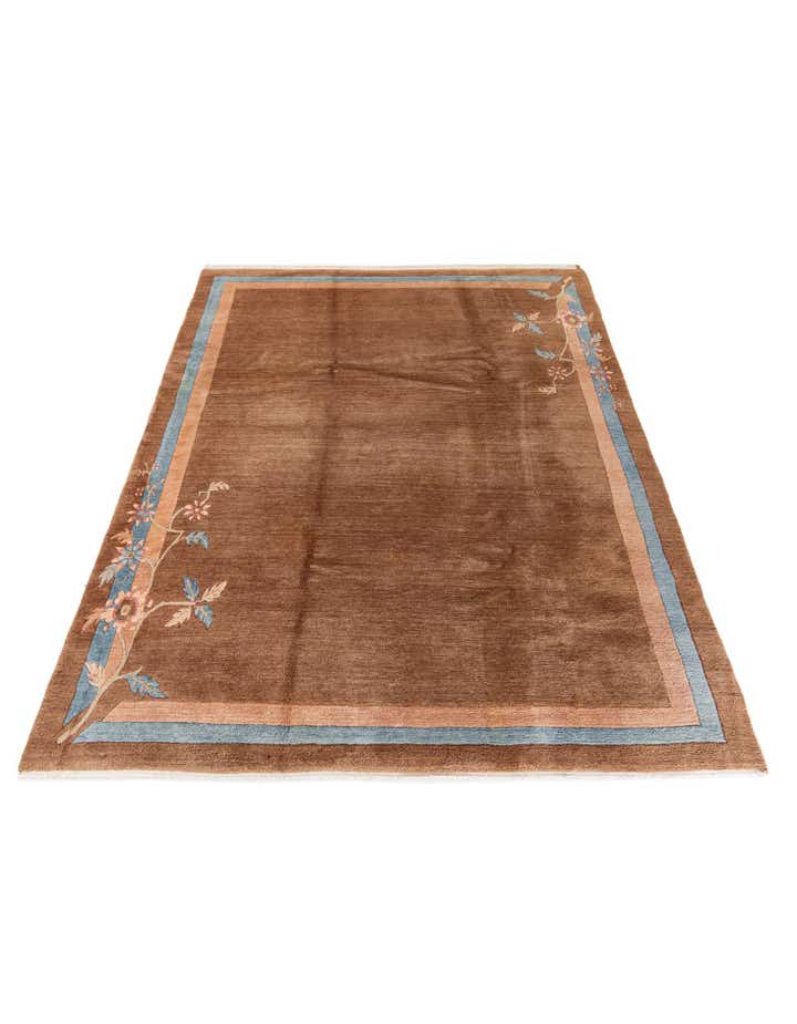 8' 1 x 11' 1 Hand Knotted Tibet Wool Rug