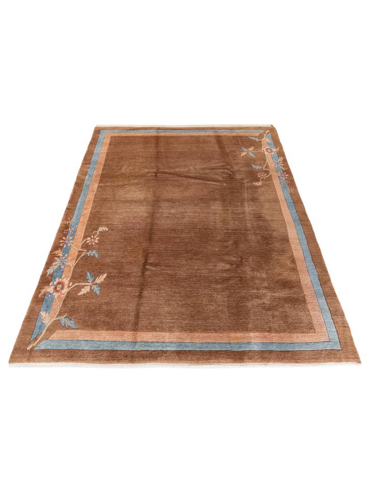 Detail image of 8' 1 x 11' 1 Hand Knotted Tibet Wool Rug