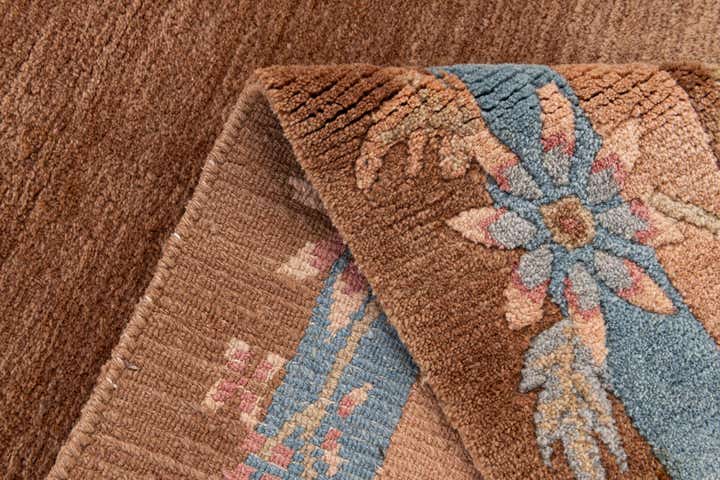 8' 1 x 11' 1 Hand Knotted Tibet Wool Rug