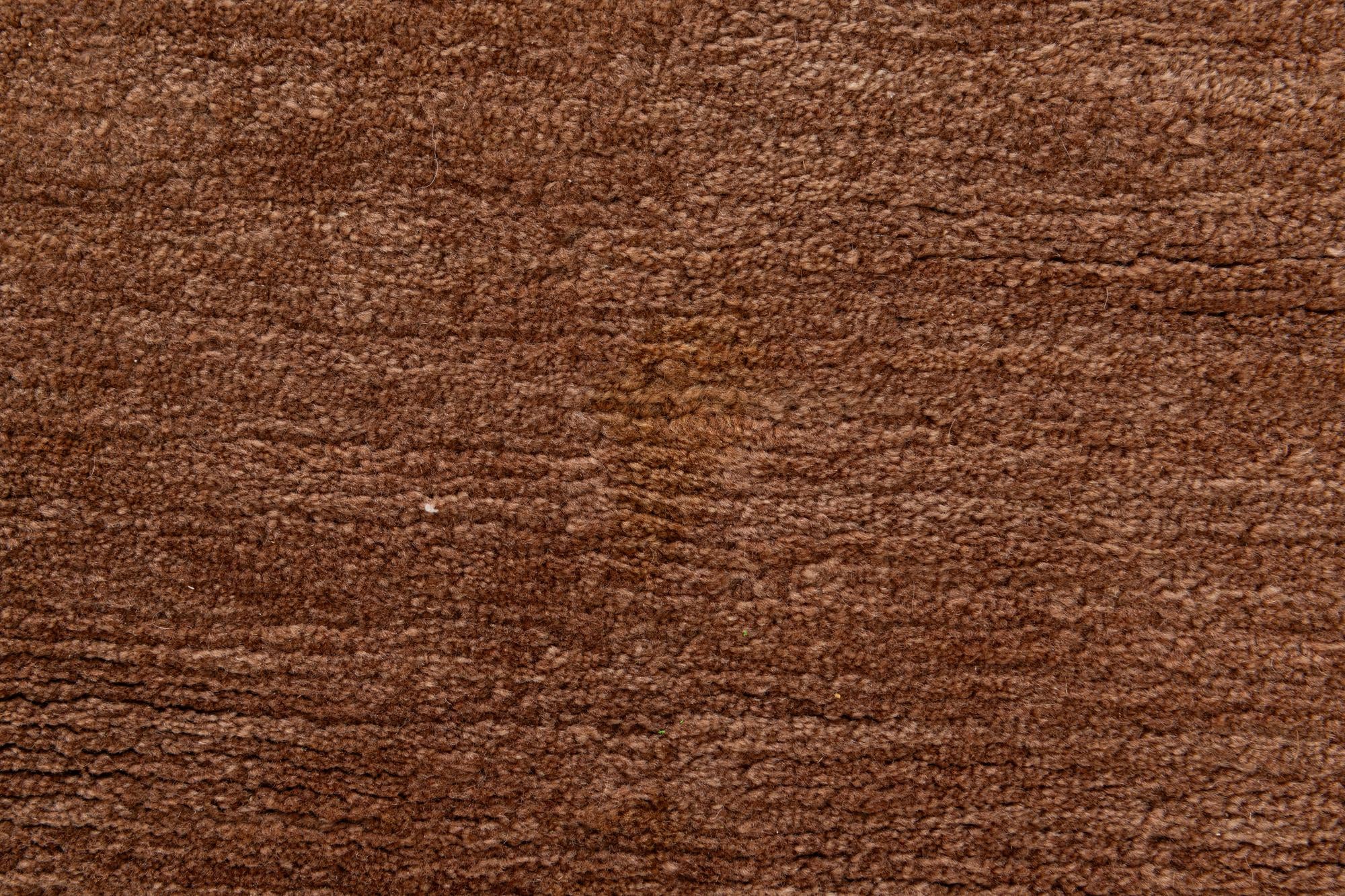 8' 1 x 11' 1 Hand Knotted Tibet Wool Rug