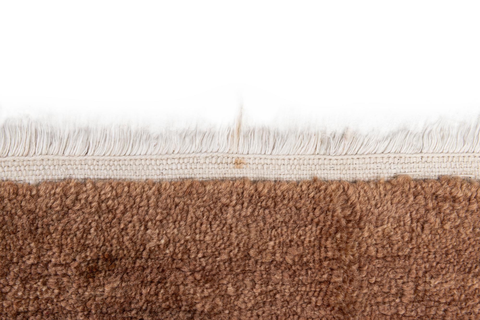 8' 1 x 11' 1 Hand Knotted Tibet Wool Rug
