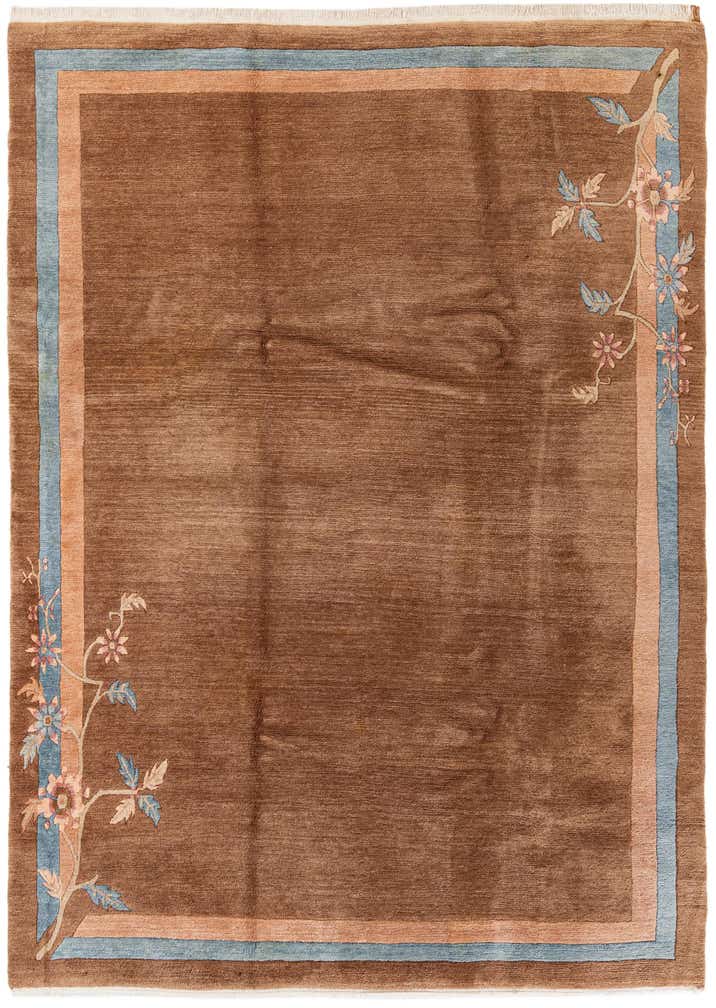 8' 1 x 11' 1 Hand Knotted Tibet Wool Rug