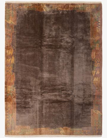 8' 2 x 10' 11 Hand Knotted Tibet Wool Rug