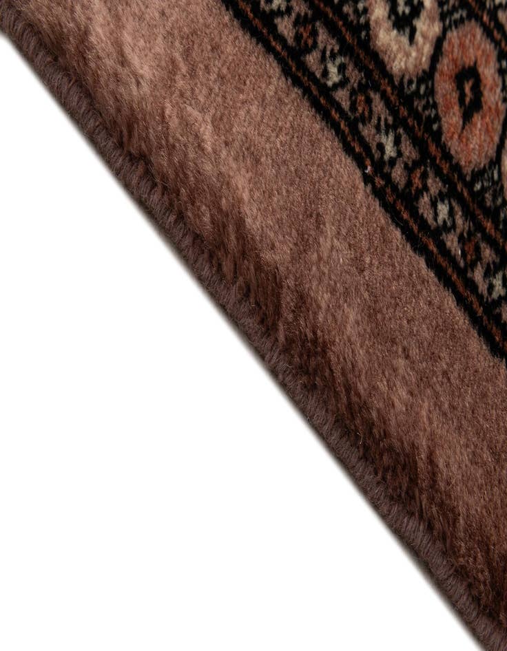 Detail image of 2' 9 x 4' 3  Hand Knotted Torkaman Persian Wool Rug