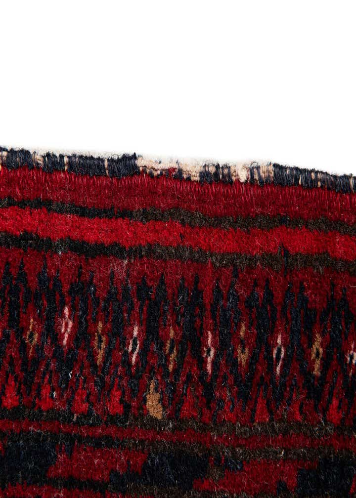 3' 5 x 4' 7 Hand Knotted Torkaman Wool Rug