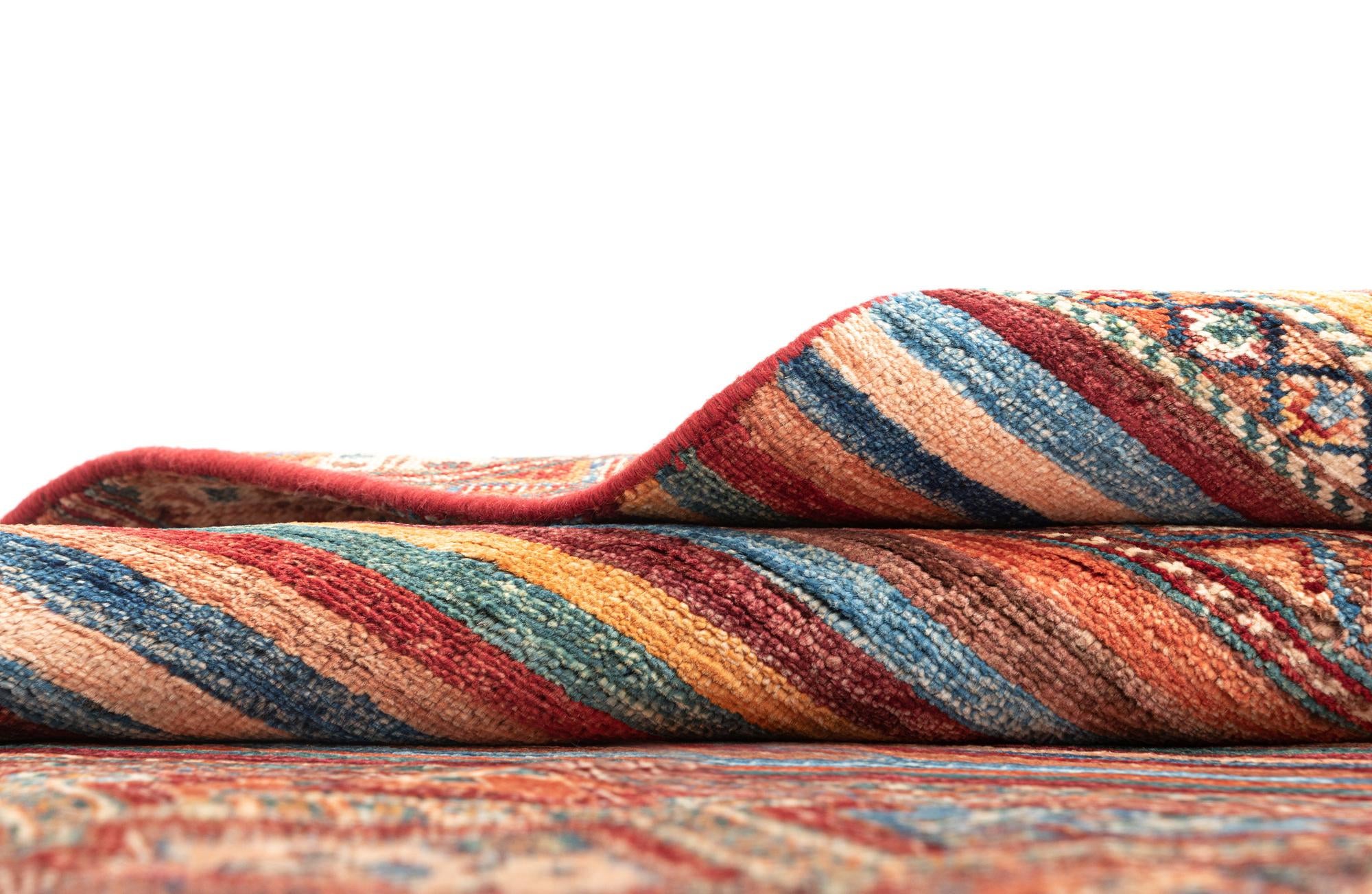 4' x 5' 11 Torkman Wool Rug