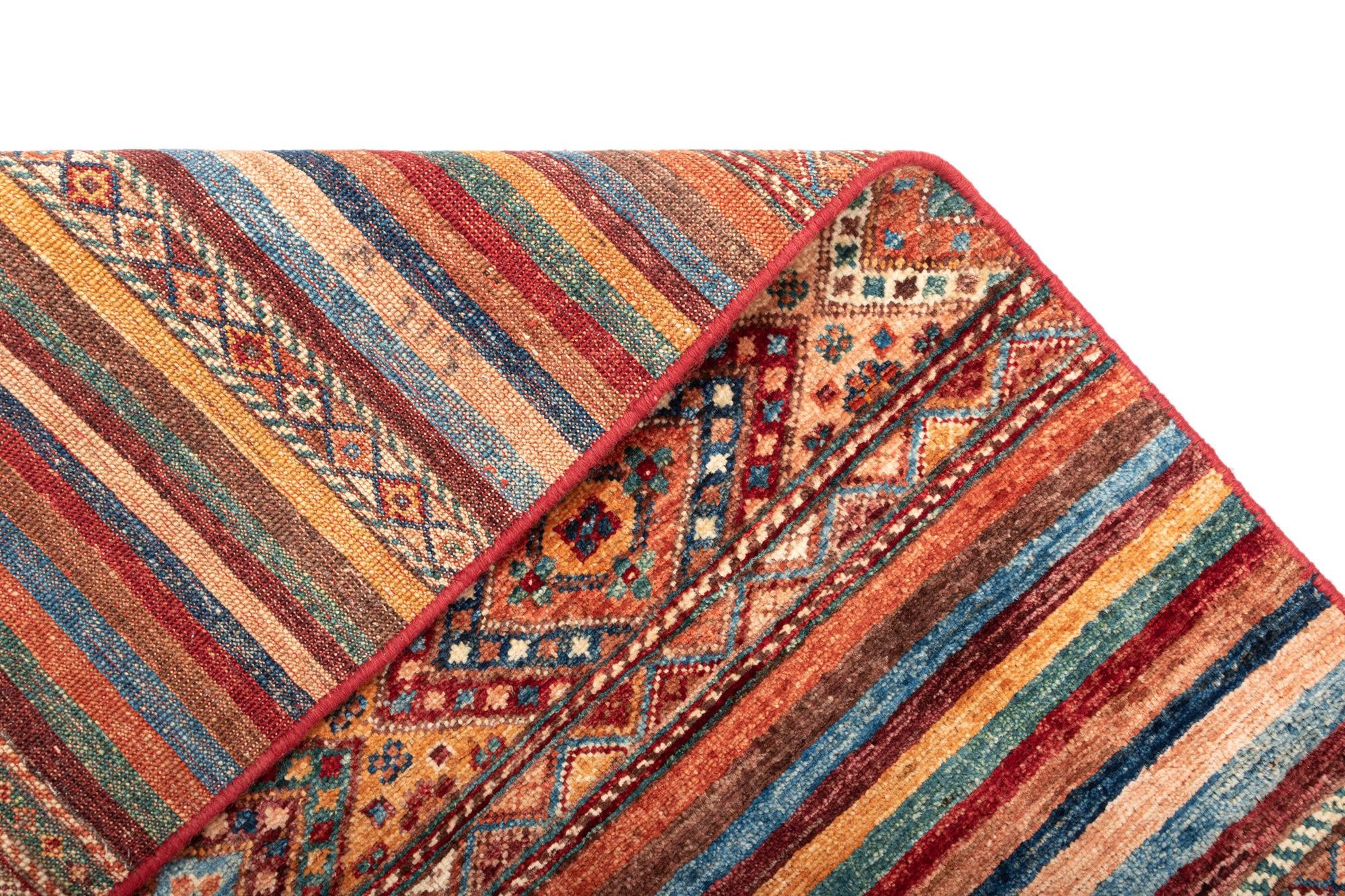 4' x 5' 11 Torkman Wool Rug