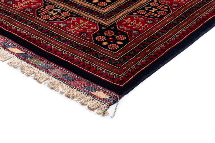 Detail image of 12' 8 x 19' 2 Torkman Wool Rug