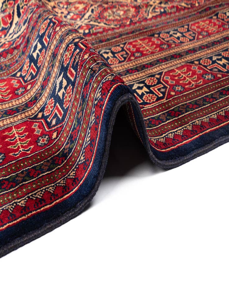 Detail image of 12' 8 x 19' 2 Torkman Wool Rug