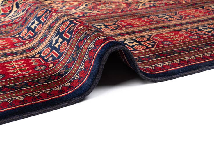 Detail image of 12' 8 x 19' 2 Torkman Wool Rug