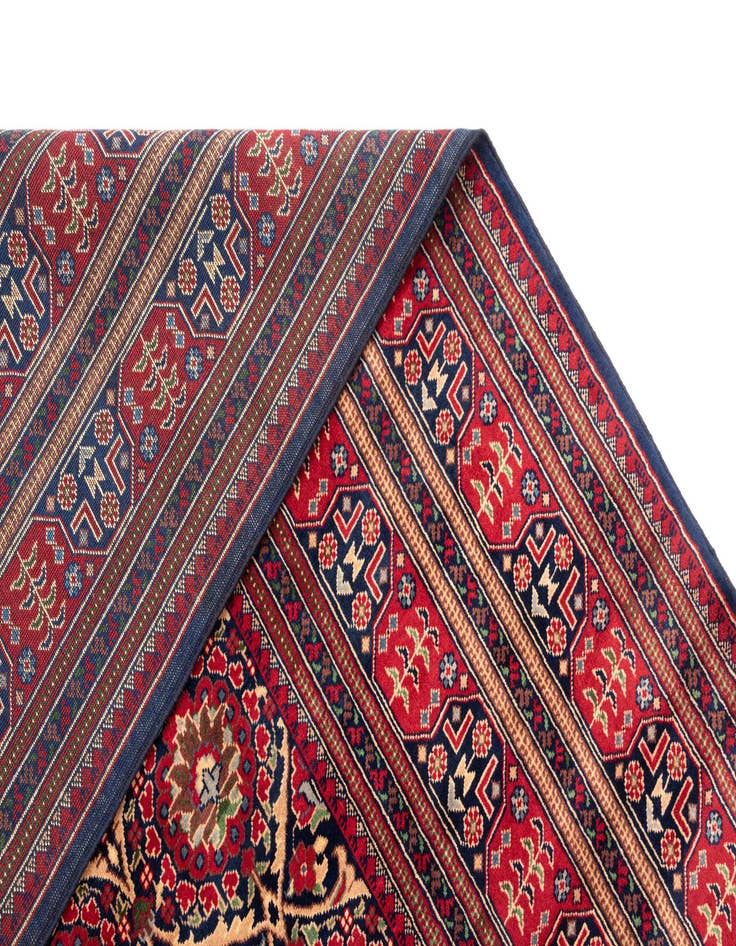 Detail image of 12' 8 x 19' 2 Torkman Wool Rug