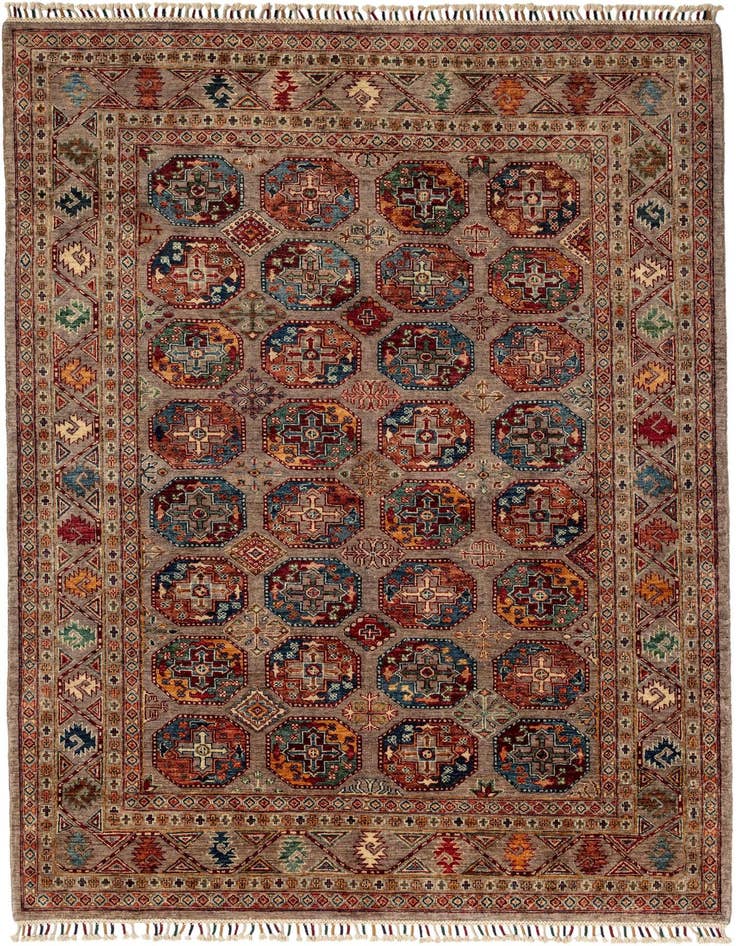 Detail image of 5' 8 x 7' 10 Torkman Rug