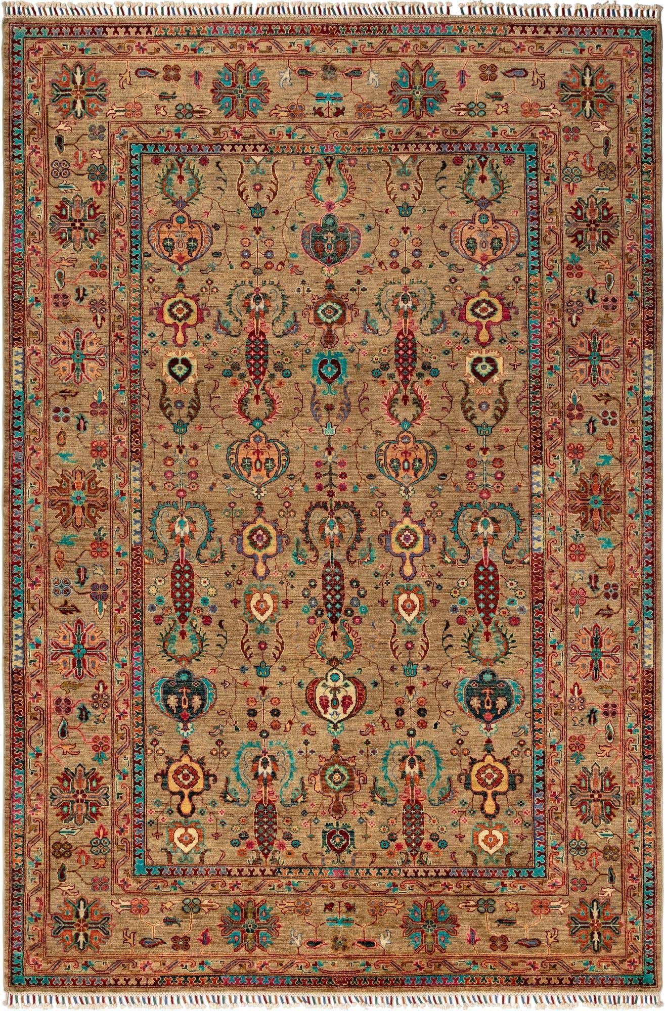 6' 8 x 10' Torkman Rug
