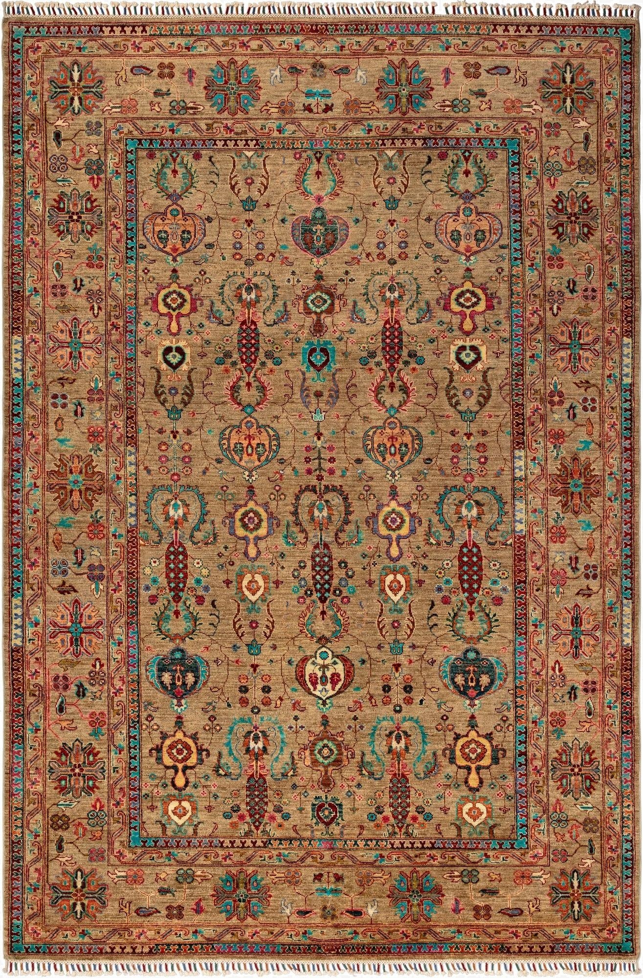 6' 8 x 10' Torkman Rug