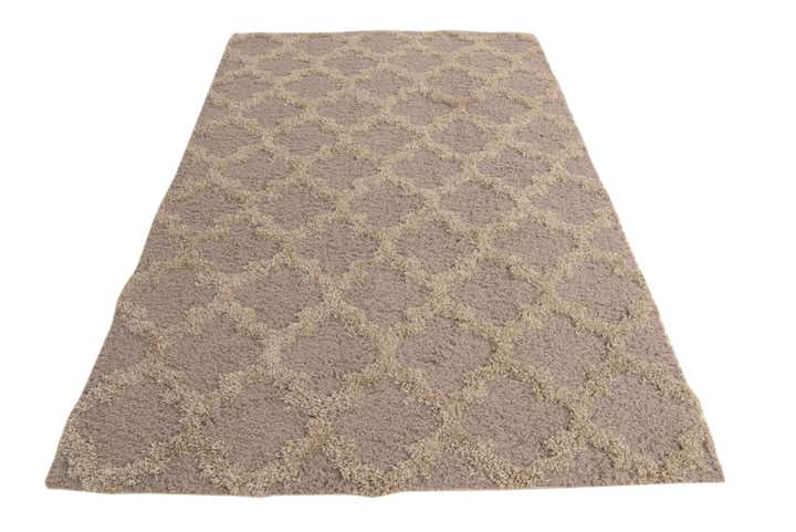 5' x 7' 8 Trellis Shag Rug