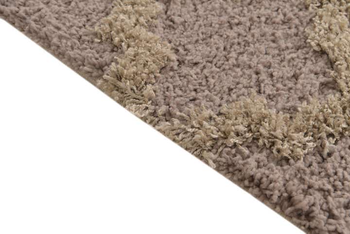 5' x 7' 8 Trellis Shag Rug