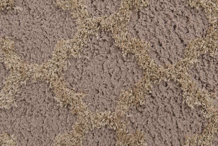 5' x 7' 8 Trellis Shag Rug