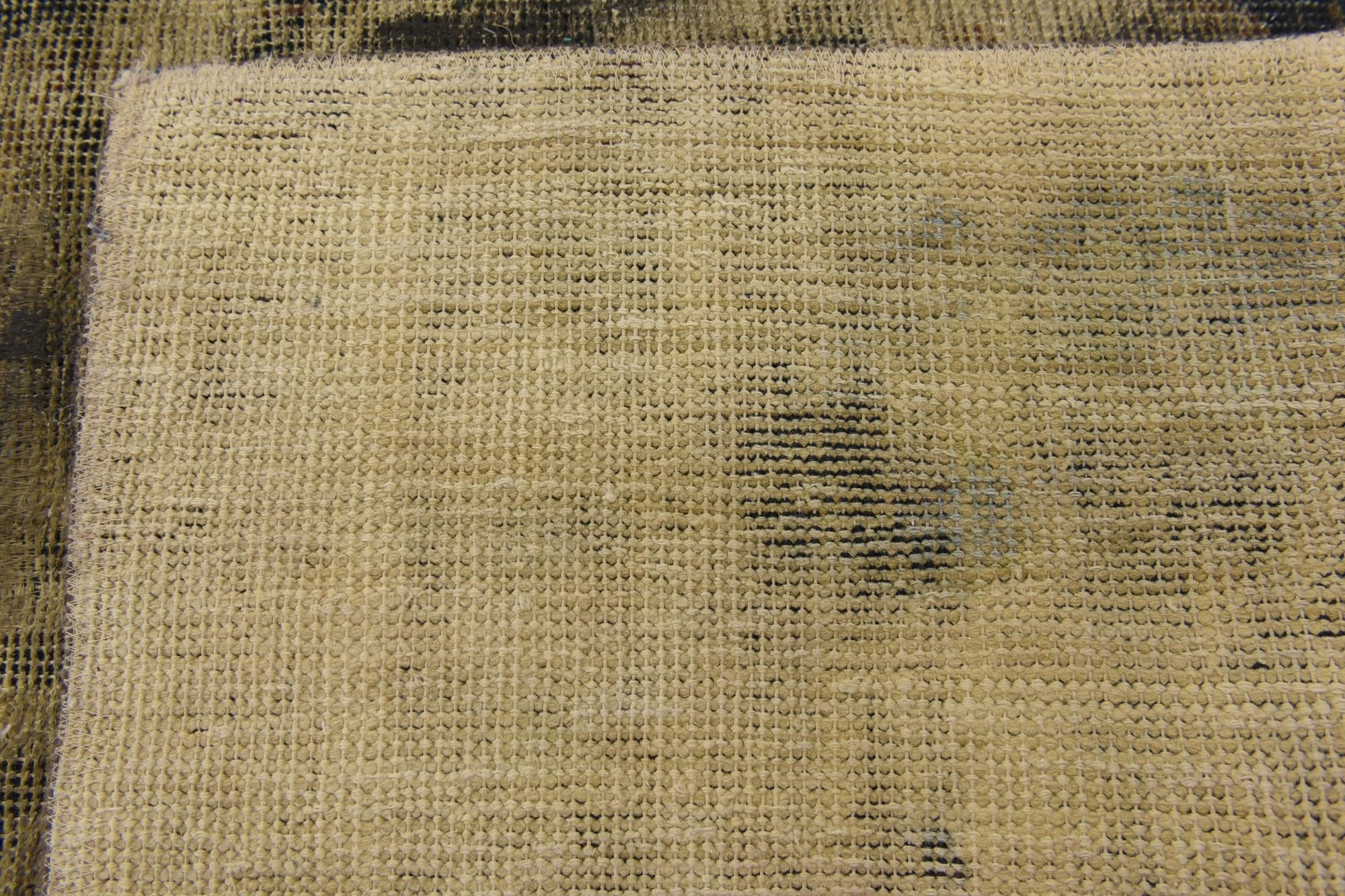3' 5 x 4' 8 Hand Knotted Ultra Vintage Persian Wool Rug