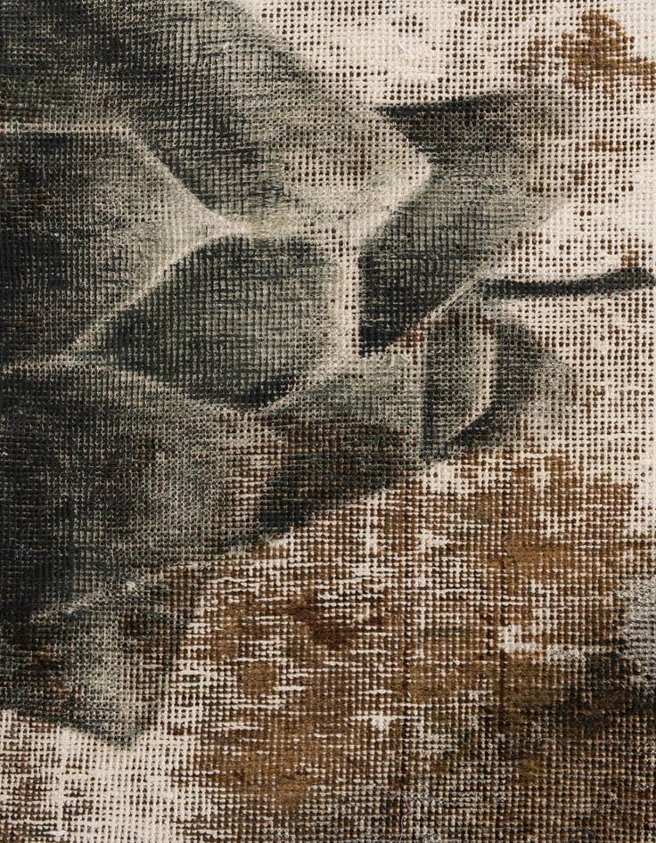 Detail image of 3' x 5' 9  Hand Knotted Ultra Vintage Persian Wool Rug