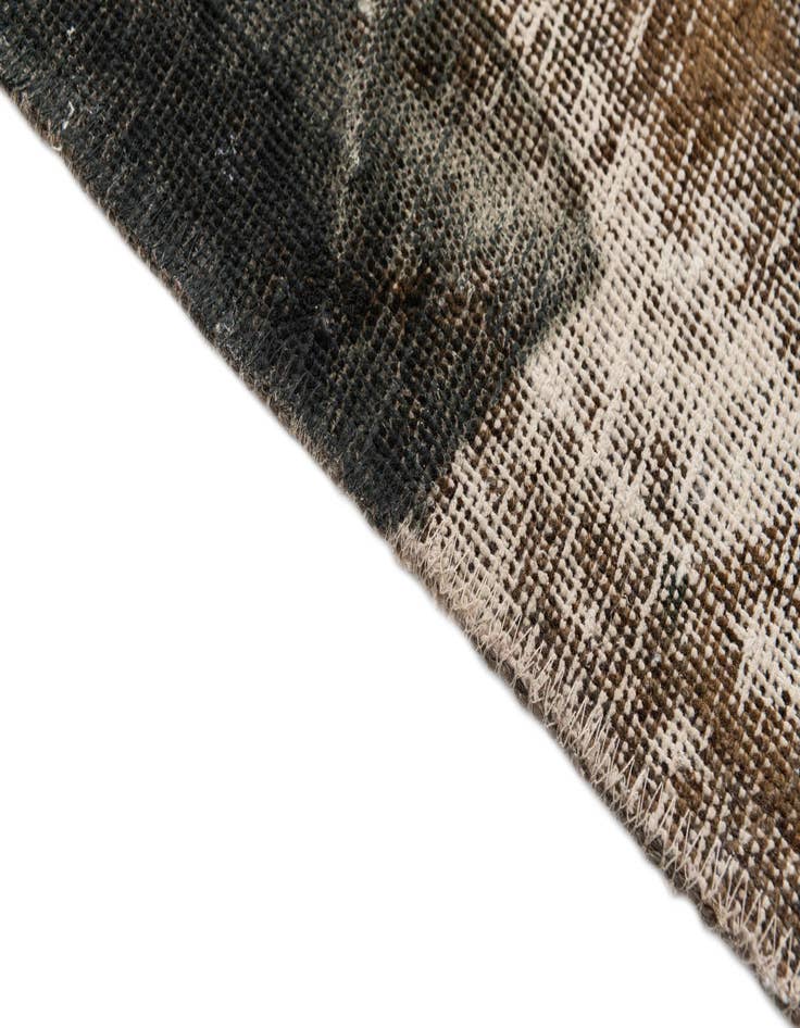 Detail image of 3' x 5' 9  Hand Knotted Ultra Vintage Persian Wool Rug