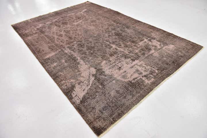 6' 10 x 10' Hand Knotted Ultra Vintage Persian Wool Rug