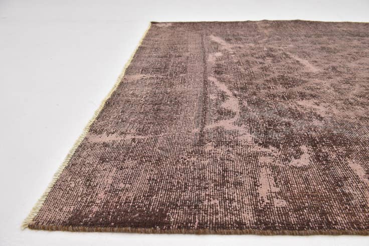 Detail image of 6' 10 x 10' Hand Knotted Ultra Vintage Persian Wool Rug