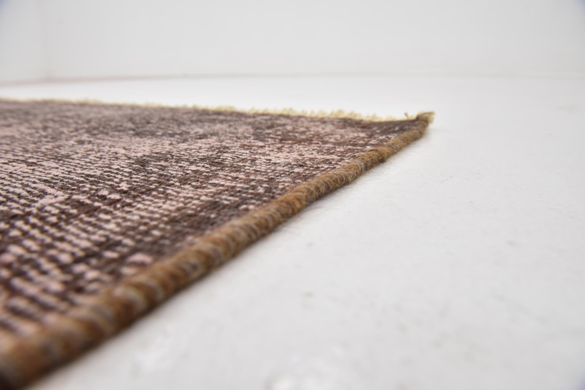 6' 10 x 10' Hand Knotted Ultra Vintage Persian Wool Rug