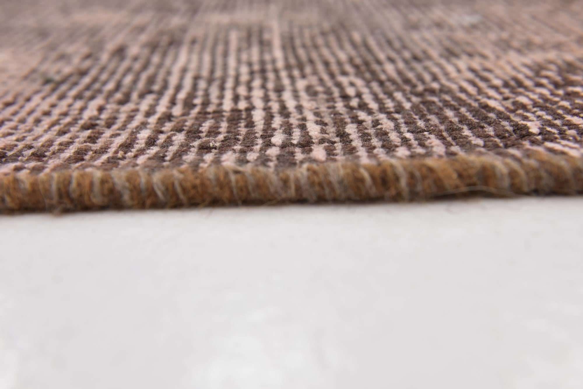 6' 10 x 10' Hand Knotted Ultra Vintage Persian Wool Rug