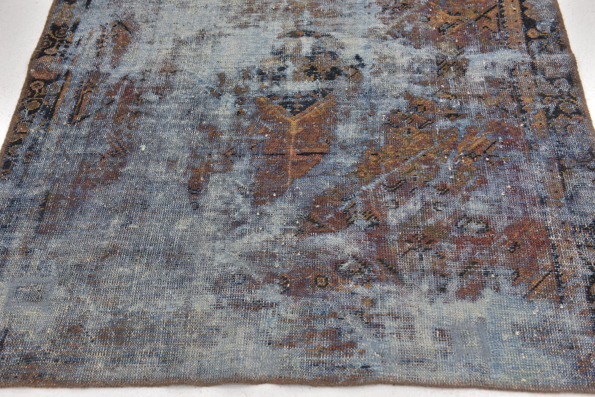 4' x 5' 6 Hand Knotted Ultra Vintage Persian Wool Rug