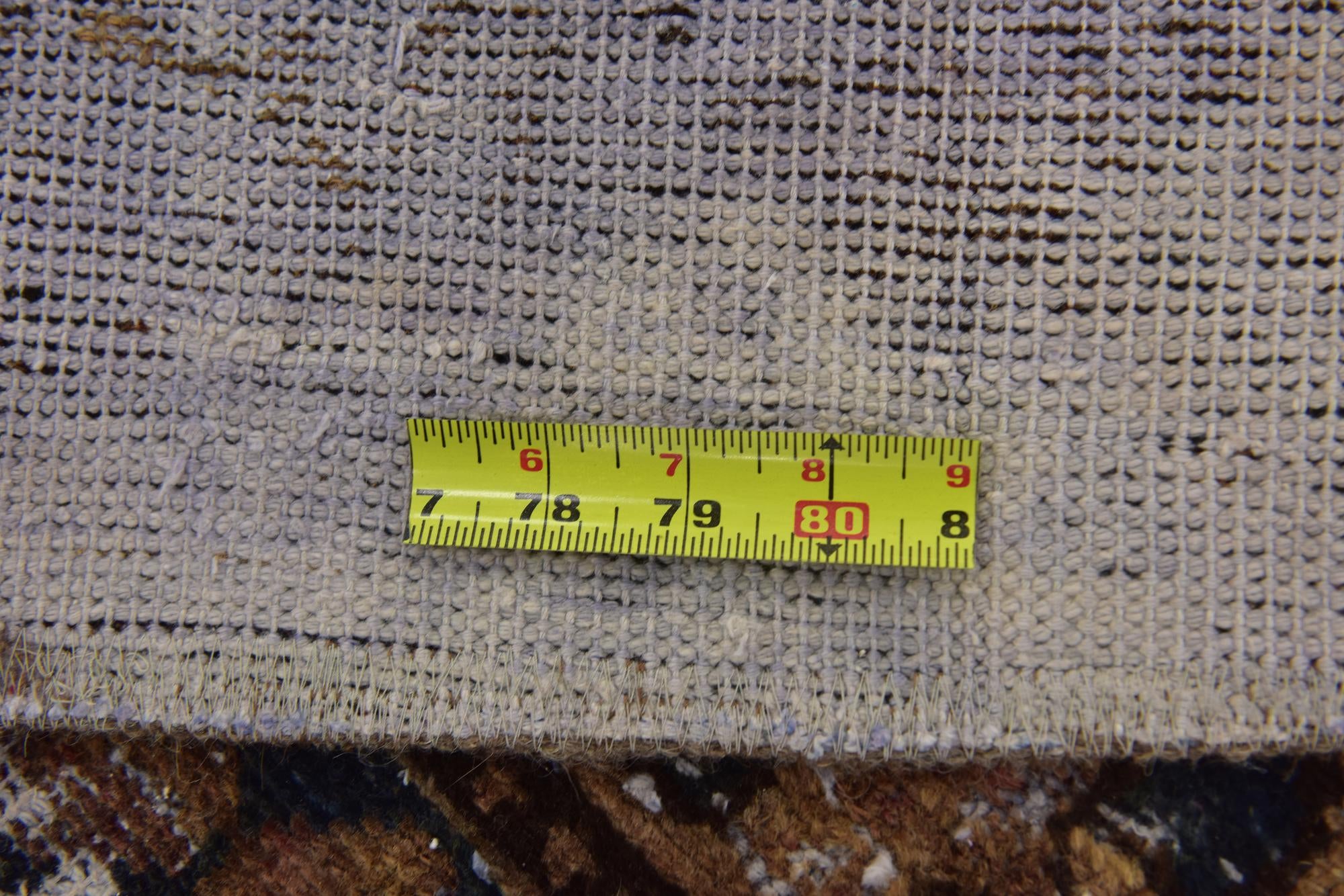 6' 3 x 7' 6 Hand Knotted Ultra Vintage Persian Wool Rug