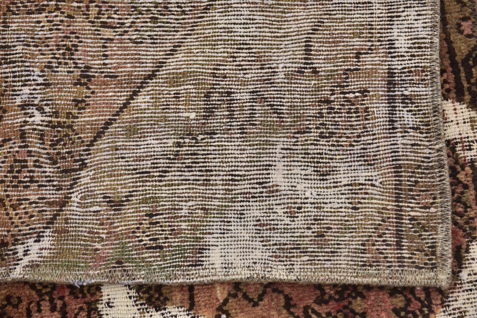 5' x 7' 2 Hand Knotted Ultra Vintage Persian Wool Rug