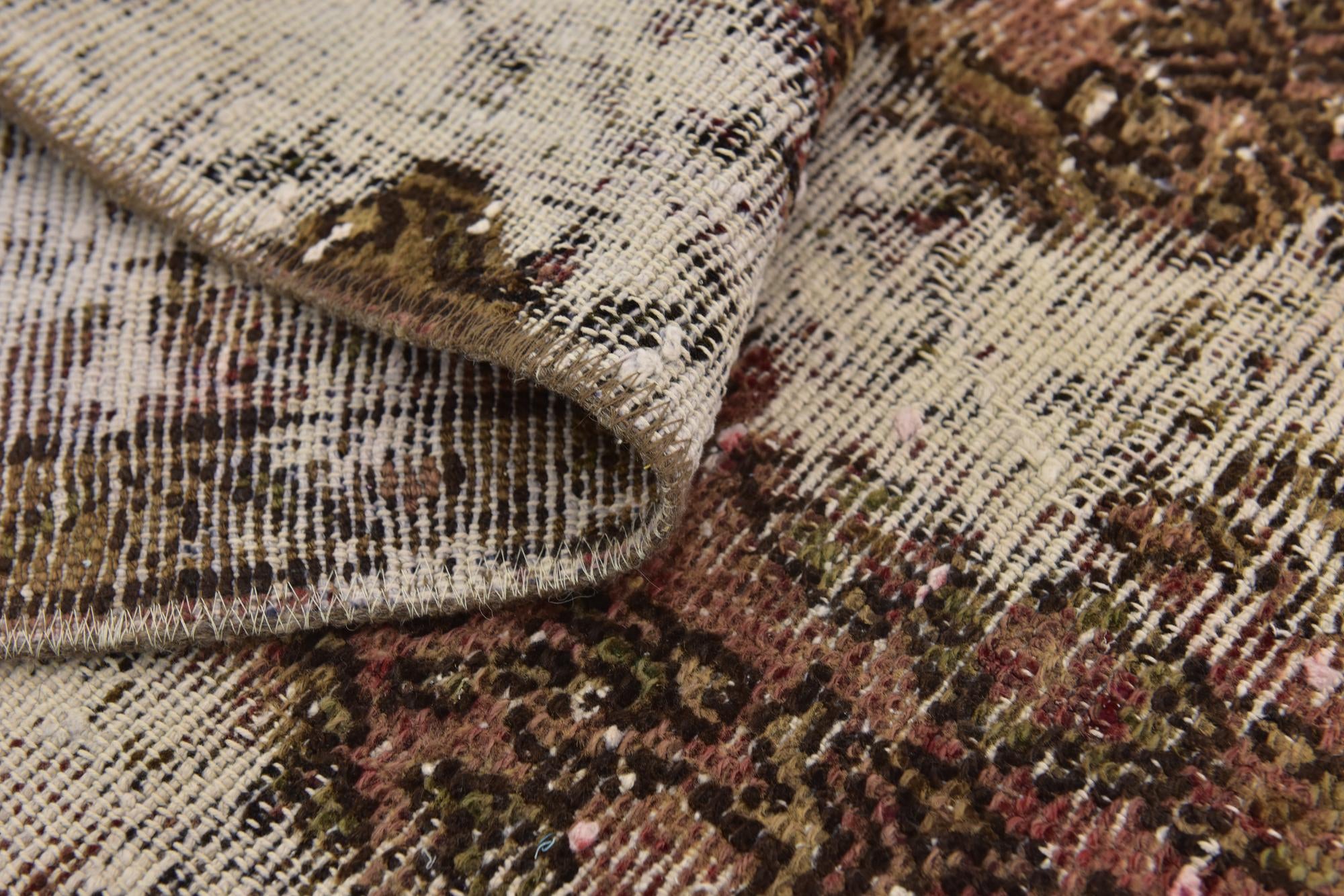 5' x 7' 2 Hand Knotted Ultra Vintage Persian Wool Rug