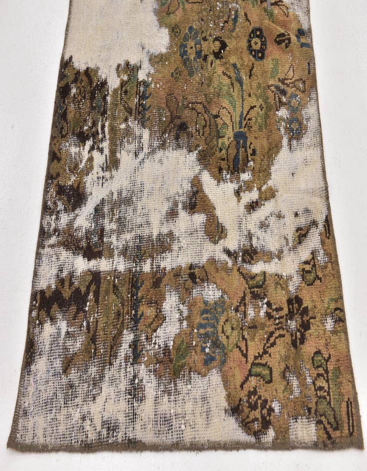 Detail image of 3' x 5' 2  Hand Knotted Ultra Vintage Persian Wool Rug