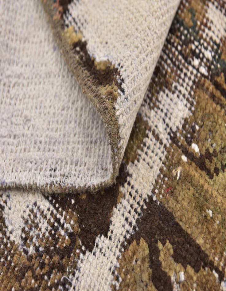 Detail image of 3' x 5' 2  Hand Knotted Ultra Vintage Persian Wool Rug