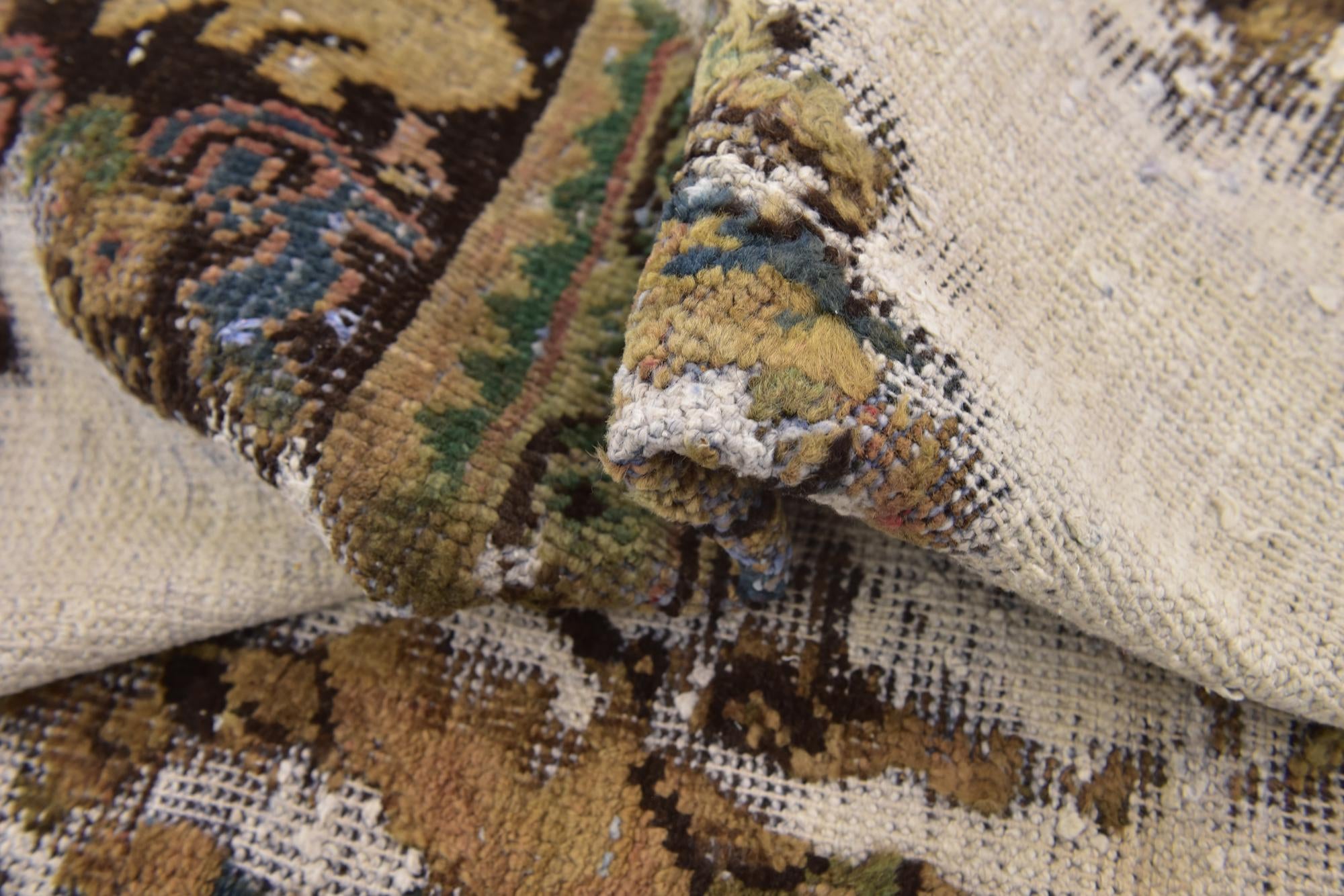 3' x 5' 2 Hand Knotted Ultra Vintage Persian Wool Rug