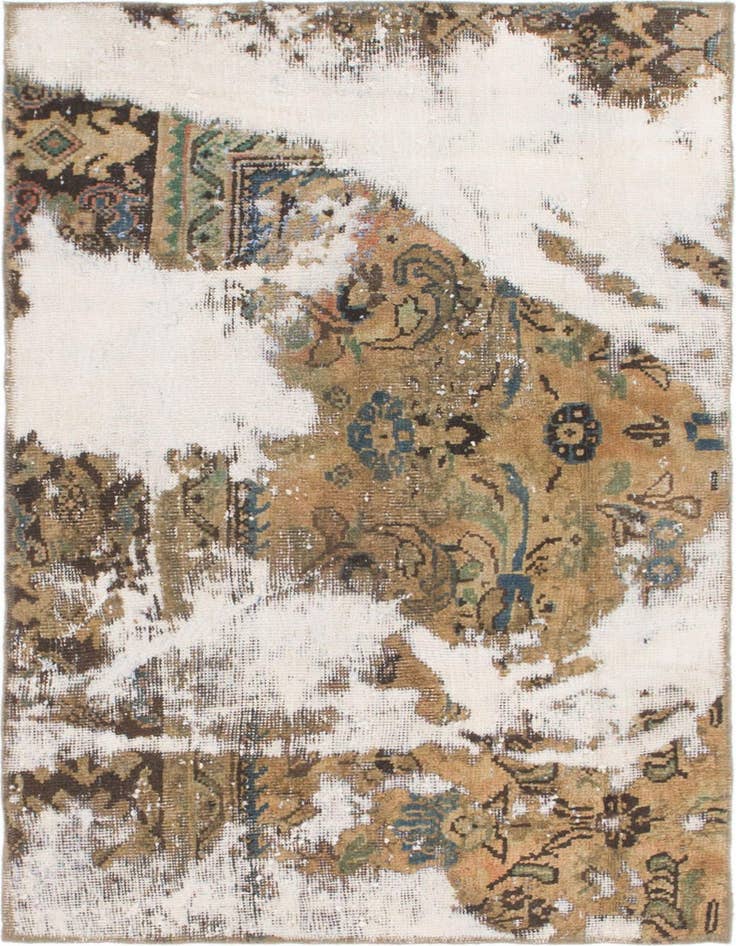 Detail image of 3' x 5' 2 Hand Knotted Ultra Vintage Persian Wool Rug