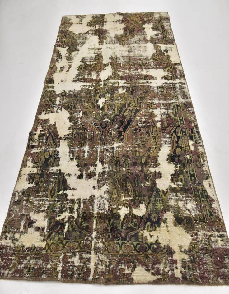 Detail image of 6' x 8' 8  Hand Knotted Ultra Vintage Persian Wool Rug