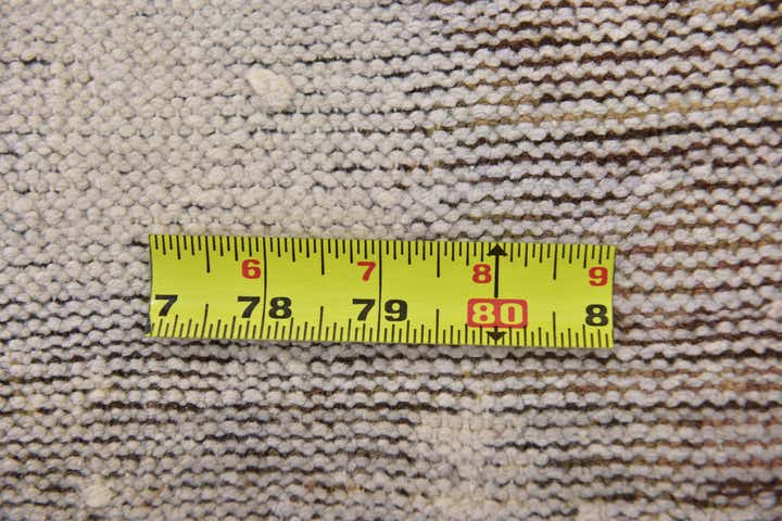 6' 3 x 9' 8 Hand Knotted Ultra Vintage Persian Wool Rug