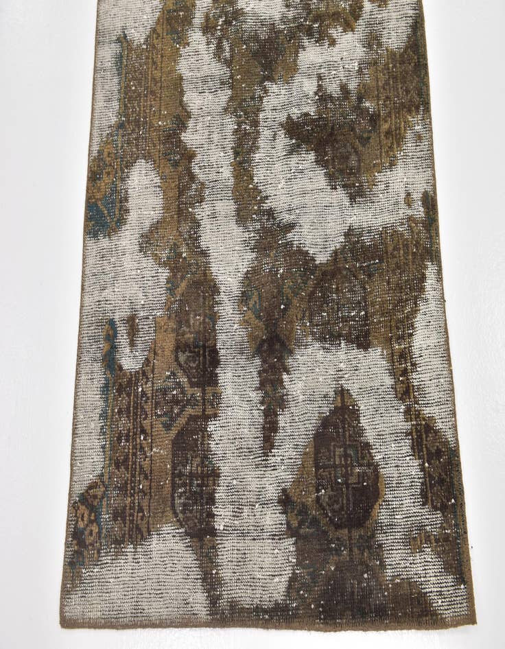 Detail image of 3' x 4' 6  Hand Knotted Ultra Vintage Persian Wool Rug