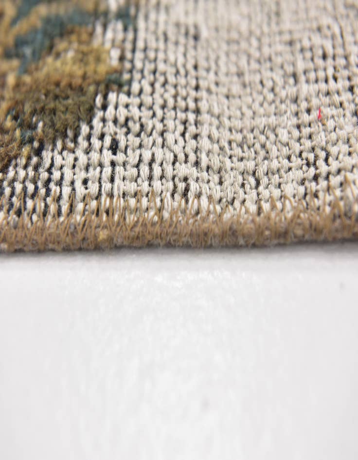 Detail image of 3' x 4' 6  Hand Knotted Ultra Vintage Persian Wool Rug